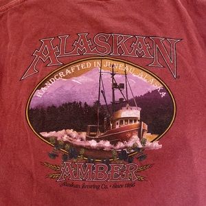 Vintage Alaskan Brewing company tee